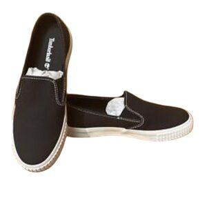 Women’s Timberland Black and White Slip-On Sneakers